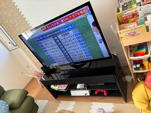 テレビ➕スピーカー付きテレビ台セットBRAVIA KDL-46HX850