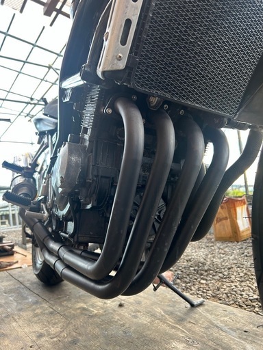 バンディット250 GJ74A 整備 キャブ清掃同調 フォーク清掃シール交換