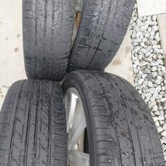 ダイハツムーヴ純正ホイールタイヤ4本セット16インチの画像