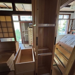 ニトリ　収納付きベッド　美品