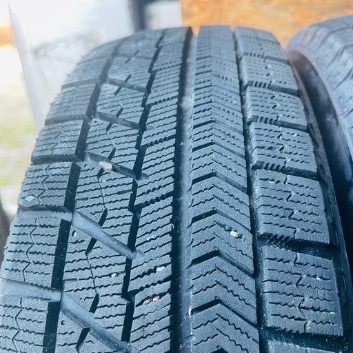 バリ山　BRIDGESTONE ブリヂストン　ブリジストン　VRX 155/65R14 スタッドレス　タイヤ　2018年製　14インチ