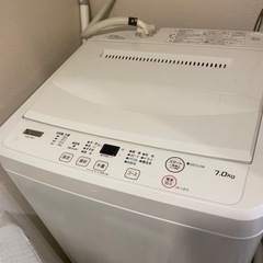 ヤマダ電機製/2021年式/7kg/全自動洗濯機