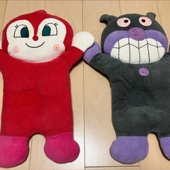 ばいきんまんドキンちゃんなかよしまくら