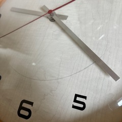 【無料】おしゃれ　インテリア　木枠　 掛け時計  直径 約31.5cmの画像