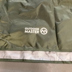 OUTDOOR MASTER タープ アーミーグリーン 3m×3m