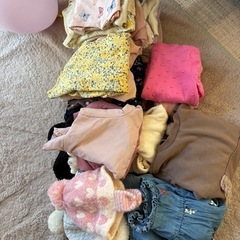 《お譲り先決まってます》サイズ80キッズウェア14点セット（女の子向け）の画像