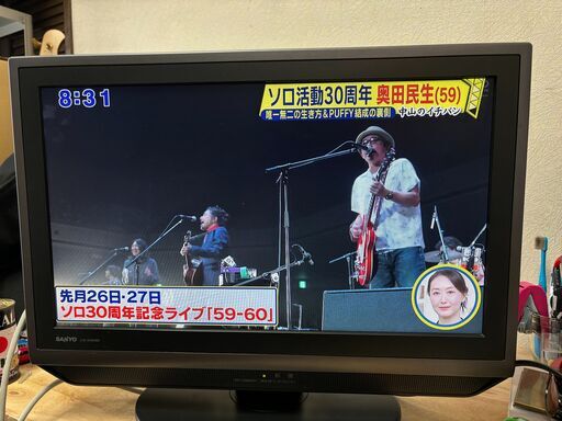 SANYO　サンヨー　液晶TV　LCD-20AE300　20インチ