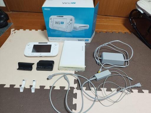 【受渡し予定決定】WiiUプレミアムセットと付属品＋ソフト3本