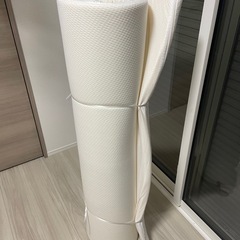 マットレス白　セミダブル　3cmの画像