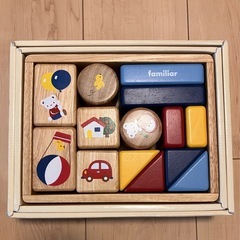 【受け渡し予定済み】familiar 積み木