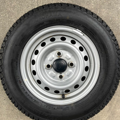 ハイゼットトラック　タイヤホイール（新車付）の画像