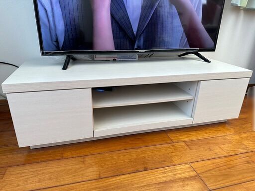 格安 AVボード TVボード ホワイト　シンプル