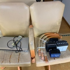 廃バッテリー、DVD、FTRホイール、椅子