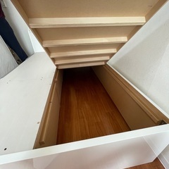 【セット売】ニトリ セミダブルベッド＆マットレスの画像