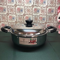 26センチ 未使用 両手鍋の画像