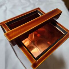 飛騨　春慶塗　一輪挿し　台付き　新品未使用の画像