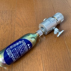水草水槽へのco2添加パーツの画像