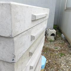 【コンクリート敷板】 長さ200cm×高さ10cm 複数あり 1枚5500円 (株)トラストカーゴ 匝瑳コンテナ販売所の画像