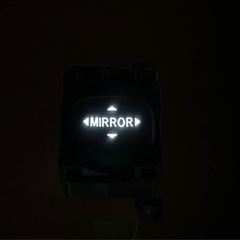 【返却不用】【白】トヨタ ドアミラースイッチ LED 打ち替え済...