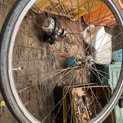 26インチ用自転車タイヤ、ホイールセット