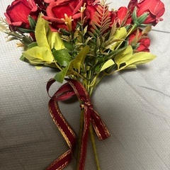 薔薇ローズ　造花ブーケの画像