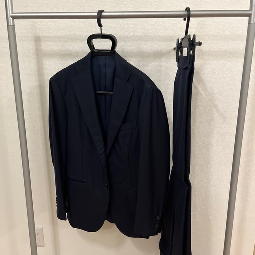 RING JACKET ネイビー ビジネススーツ セット