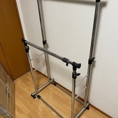 ★取引中★ハンガーラック　スチールラックあげます