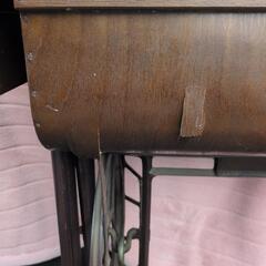 昭和レトロ　足踏みミシン　の画像