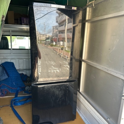 2ドア冷蔵庫MITSUBISHI製