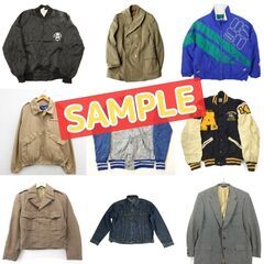 アメリカ古着 アウターセット 10着5,500円 業界最安 大ロットのお試しとしてもおすすめ♪ メルカリ 仕入れ 転売にもの画像