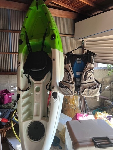 カヤックセット　ダイワフローティングベスト付き