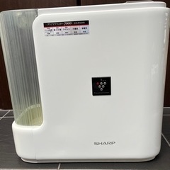 加熱気化式加湿器　SHARPプラズマクラスター