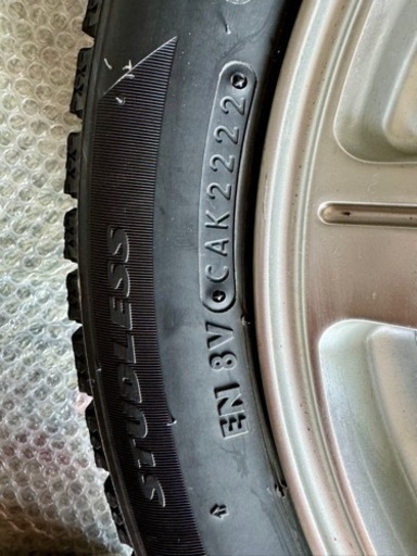 155/65R14 ブリヂストン　冬タイヤホイールセット