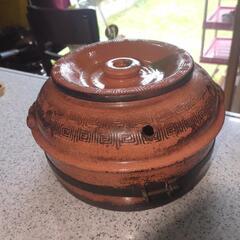 ほかほか石焼つぼ（大小石つき）キンカ製 窯 壺

の画像