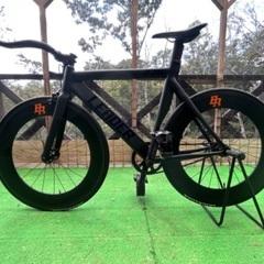 今回限り一台限定品★ 正規直営店BROTURES★ LEADER BIKES 735TR Matte Black Lサイズ♪ カスタム品含め総額40万円以上！の画像