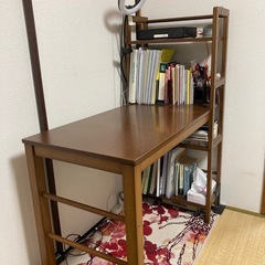 シェルフつきデスク(お値下げ中)