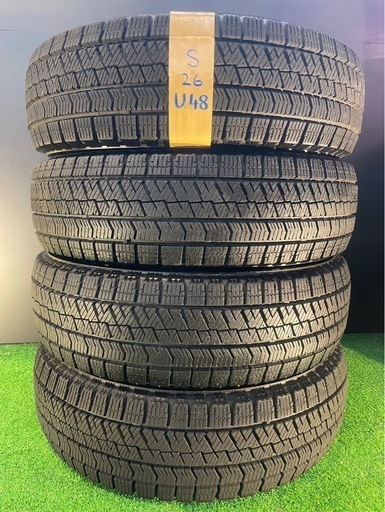 【9分山】2019年製 165/65R14 ブリジストン ブリザックVRX2　★４本セット　タイヤまにあ S26 U48