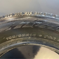 【9分山】2019年製 165/65R14 ブリジストン ブリザックVRX2　★４本セット　タイヤまにあ S26 U48の画像