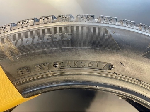 【9分山】2017年製 155/65R14 ブリジストン ブリザックVRX2　★４本セット　タイヤまにあ S27 U232