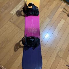 女性・ティーン向け★ボード&バインディング 2点セット★
