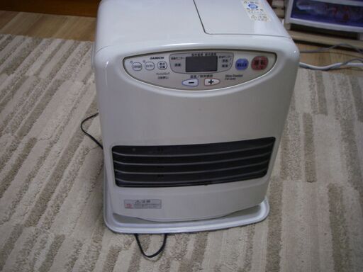 DAINICHI石油ファンヒーター FW3248 タンク/電動ポンプ付き　灯油約7L付