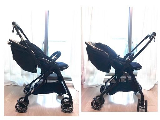 Combi スゴカルα 4キャス　コンパクト A型B型兼用ベビーカー