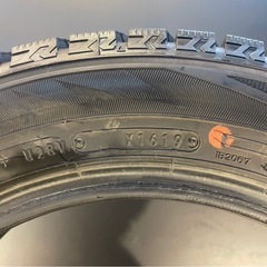 【9分山】2019年製 155/65R14 ダンロップ　ウィンターマックスWM02　★４本セット　タイヤまにあ S28の画像