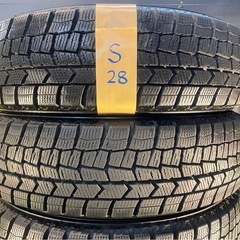 【9分山】2019年製 155/65R14 ダンロップ　ウィンターマックスWM02　★４本セット　タイヤまにあ S28の画像