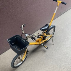 押し棒つき自転車16インチ