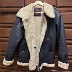 新品　ALPHA INDUSTRIES ダブルライダースジャケット L