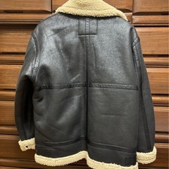 新品　ALPHA INDUSTRIES ダブルライダースジャケット Lの画像