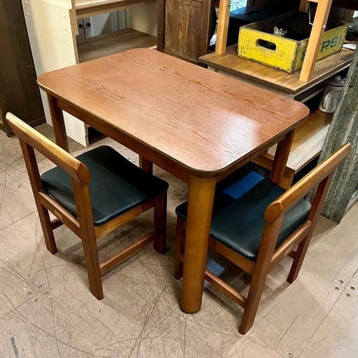 ≪売約済み≫【武蔵小山店】 ダイニングセット BEE-ONE　チェア 2脚 オーク材 天然木 ダイニングテーブル ダイニングチェア 椅子 テーブル チェア
