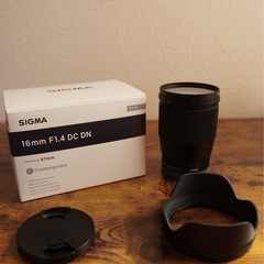 【良品】SIGMA 16mm F1.4 DC DN 単
焦点レン...