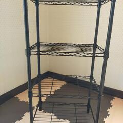 【決まりました】4段メタルラック ブラウン